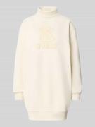 Guess Activewear Sweatkleid mit Stehkragen Modell 'CARMEN' in Offwhite...