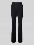 Marc Cain Stoffhose mit elastischem Bund in Black, Größe 34