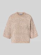 JAKE*S STUDIO WOMAN Strickpullover mit 1/2-Arm in Mauve, Größe XL