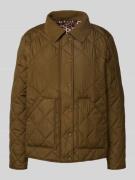 Christian Berg Woman Selection Steppjacke mit Strukturmuster in Oliv, ...