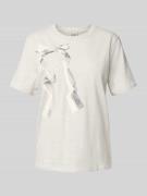 Scotch & Soda T-Shirt mit Motiv-Print in Hellgrau, Größe XS