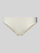 Marc O'Polo Slip mit semitransparentem Streifenmuster in Offwhite, Grö...