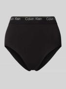 Calvin Klein Underwear High Waist Slip mit Label-Bund in Black, Größe ...