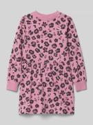 s.Oliver RED LABEL Tailliertes Sweatkleid aus Baumwoll-Mix in Mauve, G...