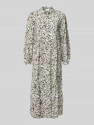 s.Oliver RED LABEL A-Linien-Kleid aus Viskose-Mix in Offwhite, Größe 3...