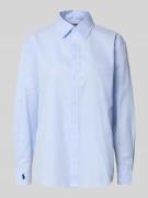 Polo Ralph Lauren Hemdbluse mit Knopfleiste in Hellblau, Größe M