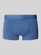 HOM Trunks mit Label-Bund in Jeansblau, Größe L