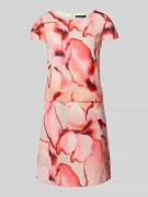 Betty Barclay Knielanges Kleid im Batik-Look in Pink, Größe 46