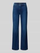 MAC Flared Jeans mit 5-Pocket-Design Modell 'Laura' in Dunkelblau, Grö...