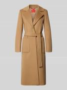 MAX&Co. Regular Fit Wollmantel mit Reverskragen Modell 'RUNAWAY' in Ca...