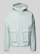 adidas Sportswear Jacke mit aufgesetzten Taschen in Mittelgrau, Größe ...