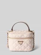 Guess Handtasche mit Steppnähten Modell 'GIULLY II MINI CANISTER' in S...