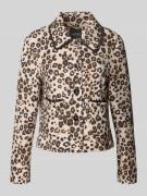 Marc Cain Blazer mit Knopfleiste in Camel, Größe 40