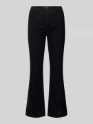 Marc Cain Flared Jeans mit 5-Pocket-Design in Black, Größe 40