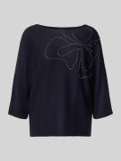 s.Oliver BLACK LABEL Relaxed Fit Strickpullover aus Baumwoll-Mix in Ma...