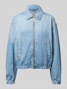 Marc O'Polo Relaxed Fit Jeansjacke aus Lyocell-Baumwoll-Mix in Blau Me...