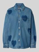 Hugo Blue Relaxed Fit Jeanshemd aus reiner Baumwolle Modell 'GARESA' i...
