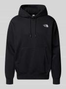 The North Face Hoodie mit Label-Stitching in Black, Größe L