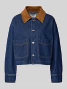 Marc O'Polo Denim Boxy Fit Jeansjacke aus reiner Baumwolle in Jeansbla...