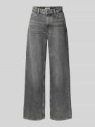 Marc O'Polo Denim Wide Leg Jeans aus reiner Baumwolle in Hellgrau, Grö...