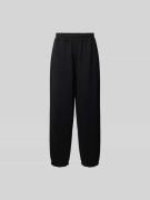VETEMENTS Sweatpants mit Logo-Stitching in Black, Größe L