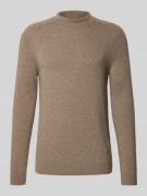 JOOP! Collection Strickpullover mit Kaschmir-Anteil und Rundhalsaussch...