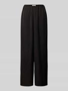 Drykorn Stoffhose mit elastischem Bund in Dunkelbraun Melange, Größe 2...