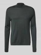 Tiger Of Sweden Strickpullover aus Merinowolle mit Stehkragen Modell '...