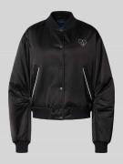 Hugo Blue Regular Fit College-Jacke mit Happy-Hugo-Stitching Modell 'F...