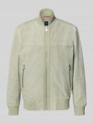 BOSS Orange Regular Fit Jacke aus echtem Ziegenleder Modell 'JOHICE' i...