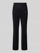Marc Cain Stoffhose mit elastischem Bund in Black, Größe 34