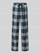 Christian Berg Woman Regular Fit Pyjama-Hose mit Tunnelzug in Dunkelbl...