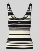 Gestuz Tanktop aus Viskose-Mix Modell 'stela' in Black, Größe S