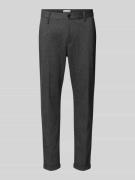 Antony Morato Chino mit Gesäßtaschen in Dunkelgrau Melange, Größe 44