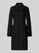 BOSS Regular Fit Mantel aus Woll-Mix Modell 'CONIZA' in Black, Größe 3...