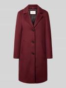 s.Oliver RED LABEL Regular Fit Mantel mit Woll-Anteil in Bordeaux, Grö...