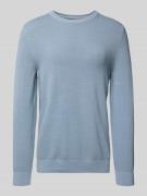 Marc O'Polo Regular Fit Strickpullover aus reiner Baumwolle in Hellbla...
