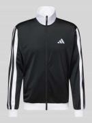 adidas Sportswear Trainingsjacke mit Label-Stitching in Black, Größe M
