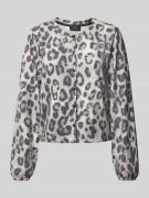 monari Cardigan mit Rundhalsausschnitt und Knopfleiste in Taupe, Größe...