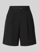 Noisy May Bermudas mit Bundfalten Modell 'MAILE' in Black, Größe L