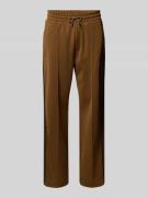 HUGO Regular Fit Sweatpants aus Baumwoll-Mix Modell 'DERWENT' in Hazel...