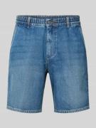 Forét Regular Fit Jeansshorts mit elastischem Bund in Jeansblau, Größe...