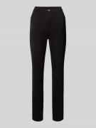 LIU JO SPORT Skinny Fit Jeans mit Eingrifftaschen in Black, Größe L