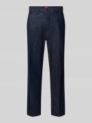 HUGO Tapered Fit Jeans aus reiner Baumwolle Modell 'HUGO' in Jeansblau...