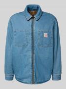 Levi's® Jeans-Wendejacke mit Reißverschluss in Hellblau, Größe L