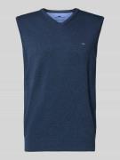 Fynch-Hatton Pullunder mit Logo-Detail Modell 'Slipover Superfine' in ...