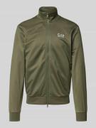 EA7 Emporio Armani Trainingsjacke mit Zweiwege-Reißverschluss und Logo...