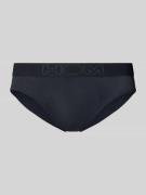 HOM Slip mit Label-Bund in Black, Größe L