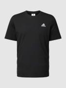 adidas Sportswear T-Shirt mit Logo-Print in Black, Größe M