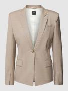 BOSS Blazer aus reinem Leinen Modell 'Janeri' in Beige Melange, Größe ...